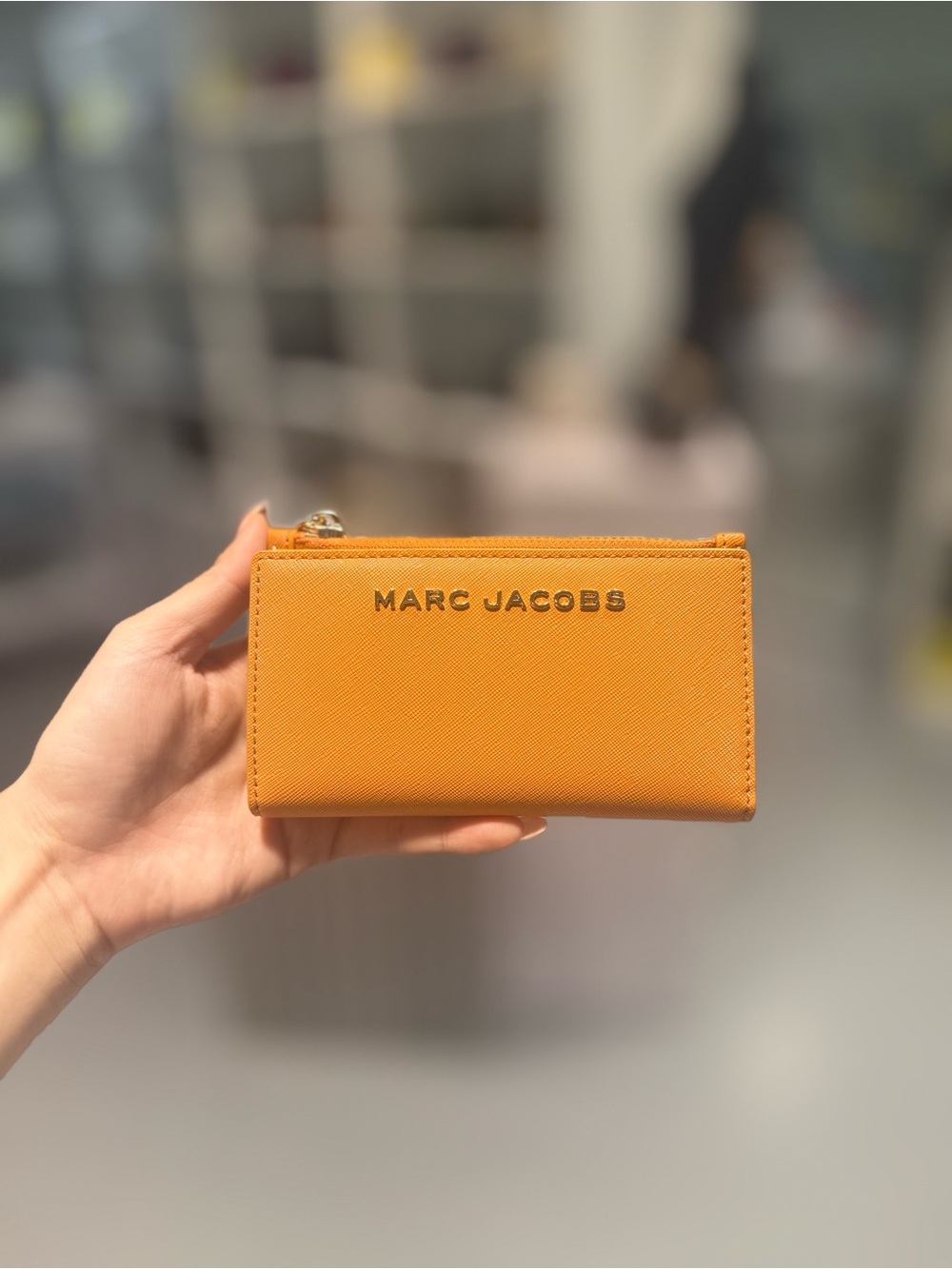 NWT Marc Jacobs flat wallet - desert sun